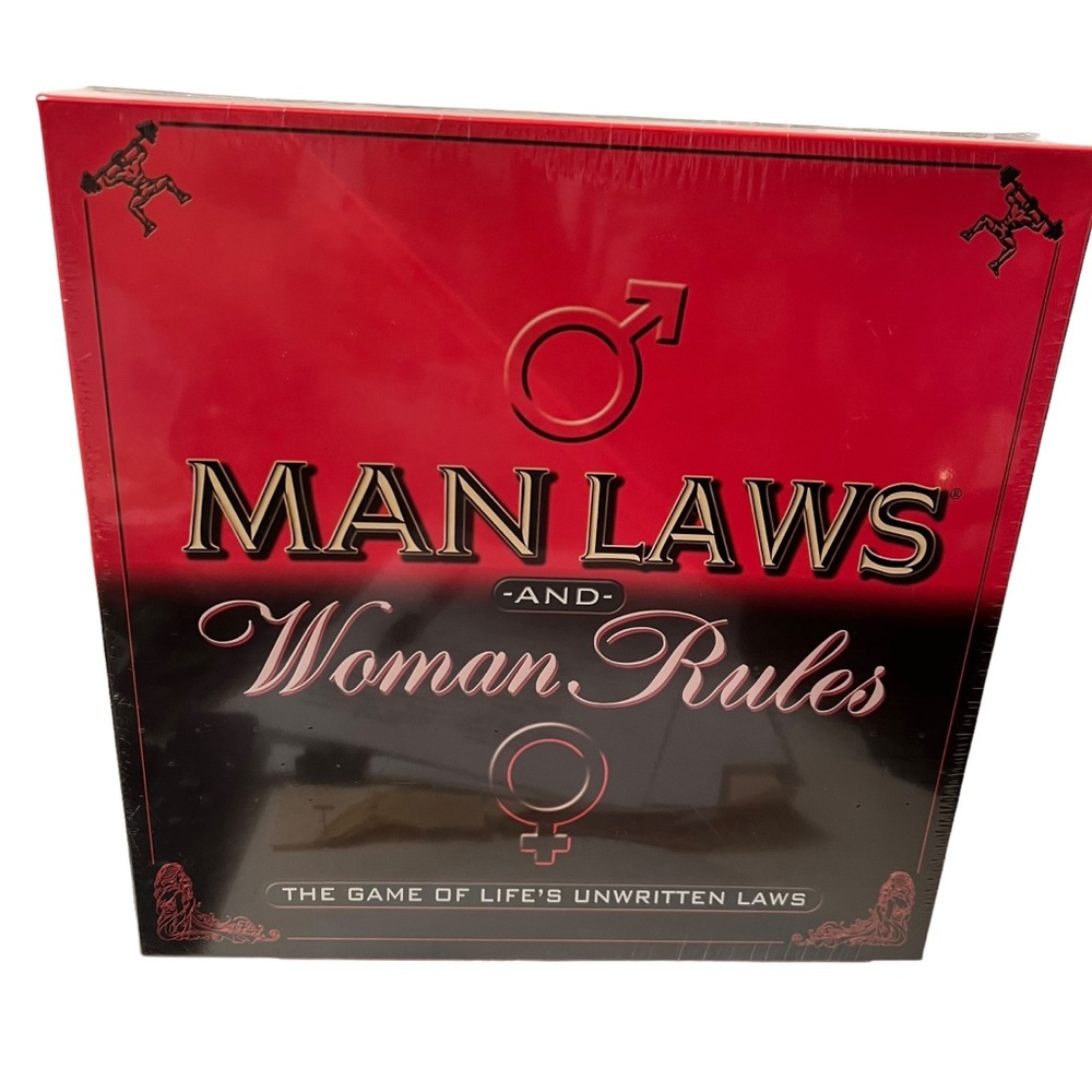 TDC Games - Man Laws and Women Rules - New in Box - Sealed Age 17+